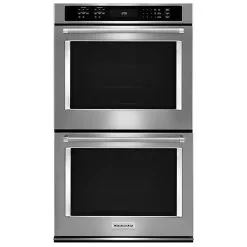 Four Mural Double KitchenAid, 30 Po, 10 Pi³, Acier Inoxydable