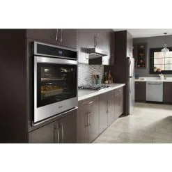 Four Mural Simple 27'' Whirlpool, Intelligent, Tactile, Inox -magasin d'appareils de cuisine 30006078e L