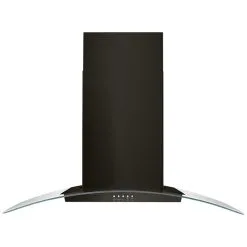 Whirlpool Hotte De Cuisinière Murale, 400 PCM, 36", Acier Inoxydable Noir