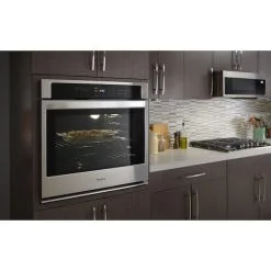 Four Mural Simple Whirlpool(MC), 27po, 4,3 Pi³, Inox -magasin d'appareils de cuisine 30006372d L
