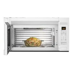 Four à Micro-ondes Maytag à Hotte Intégrée Avec Fonction Dual Crisp, 1,9 Pi³, 950 Watts, Blanc -magasin d'appareils de cuisine 30006529c L