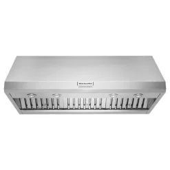 Hotte Murale Commerciale En Acier Inoxydable 48 Po KitchenAid, 585 Pi³/min