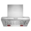 Hotte Aspirante Murale Commerciale 36 Po KitchenAid, Acier Inoxydable, 585 Pi³/min
