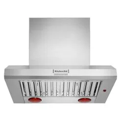 Hotte Aspirante Murale Commerciale 36 Po KitchenAid, Acier Inoxydable, 585 Pi³/min