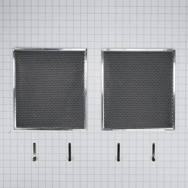 Ensemble De Filtres à Charbon Universels Pour Hotte Aspirante 24 Po Whirlpool 4 Ensemble De Filtres à Charbon Universels Pour Hotte Aspirante 24 Po Whirlpool – Image 2