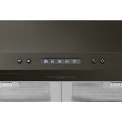 Hotte Cheminée Murale De 30 Po Whirlpool - Acier Inoxydable Noir -magasin d'appareils de cuisine 30006804c L