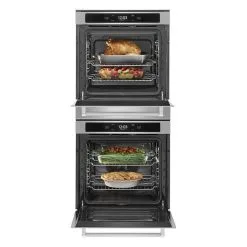 KitchenAid Four électrique Mural Double à Convection Whirlpool, Acier Inoxydable, 24 Po -magasin d'appareils de cuisine 30006813c L