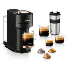 DeLonghi Machine à Café Et Expresso Nespresso Vertuo Next Premium Par De'Longhi, Noir Et Or Rose 8 DeLonghi Machine à Café Et Expresso Nespresso Vertuo Next Premium Par De'Longhi, Noir Et Or Rose -magasin d'appareils de cuisine 30105005b L