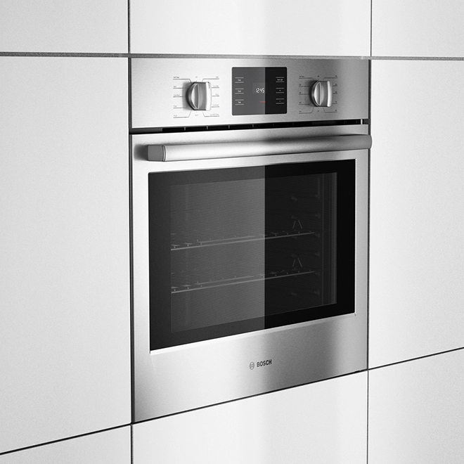 Bosch Four Encastrable à Convection Série 500, 30", 4,6 Pi³, Inox 6 Bosch Four Encastrable à Convection Série 500, 30", 4,6 Pi³, Inox – Image 4