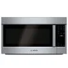 Four à Micro-ondes à Hotte Intégrée Bosch 500 Series, Acier Inoxydable, 30 Po, 2,1 Pi³ -magasin d'appareils de cuisine 30855043 L