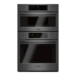 Four Mural Combiné Bosch à Convection, 30", Inox Noir
