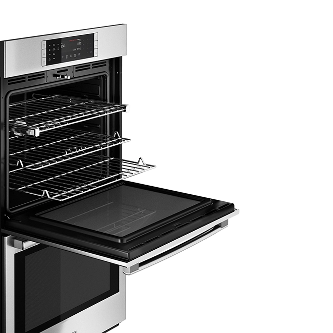 Four Mural Double Bosch, Série 800, 9,2 Pi³, 30", Inox 4 Four Mural Double Bosch, Série 800, 9,2 Pi³, 30", Inox – Image 2