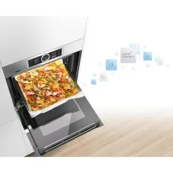 Four Mural, Bosch, Series 500, 2,8 Pi³, 24'', Wifi, Inox 8 Four Mural, Bosch, Series 500, 2,8 Pi³, 24'', Wifi, Inox -magasin d'appareils de cuisine 30855201c L