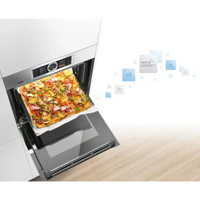 Four Mural, Bosch, Series 500, 2,8 Pi³, 24'', Wifi, Inox 5 Four Mural, Bosch, Series 500, 2,8 Pi³, 24'', Wifi, Inox – Image 3