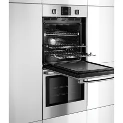 Four Mural Double, Bosch, Series 500, 4,6 Pi³, 30'', Inox -magasin d'appareils de cuisine 30855204c L