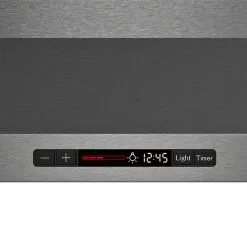 Hotte De Cuisine Pyramidal Bosch, 600 Pcm, 30 Po, Inox Noir