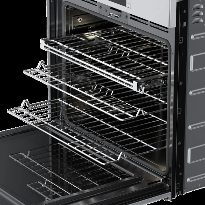 Four Mural électrique Simple Encastré De 30 Po Série 800 De Bosch, 4,6 Pi³, Convection Européenne, Acier Inoxydable 5 Four Mural électrique Simple Encastré De 30 Po Série 800 De Bosch, 4,6 Pi³, Convection Européenne, Acier Inoxydable – Image 3