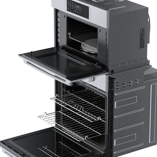 Four Mural Double Bosch 30 Po Series 500 à Convection Acier Inoxydable 4 Four Mural Double Bosch 30 Po Series 500 à Convection Acier Inoxydable – Image 2