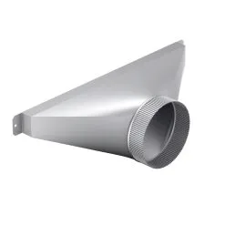 Sortie Universelle Pour Hotte Aspirante Vers Le Bas Bosch, 1 1/7 Po X 19 Po, 6 Po De Diamètre