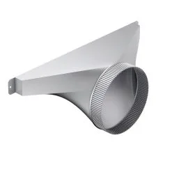 Sortie Universelle Pour Hotte à Aspiration Vers Le Bas Bosch, 1 1/7 Po X 19 Po, 8 Po De Diamètre