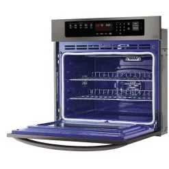 LG Four Mural à Convection Avec EasyClean(MD), 30po, Inox Noir -magasin d'appareils de cuisine 30895105e L