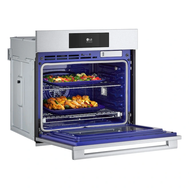 Four Mural électrique Simple LG Studio De 4,7 Pi³ Autonettoyant Avec Friteuse à Air (acier Inoxydable) 6 Four Mural électrique Simple LG Studio De 4,7 Pi³ Autonettoyant Avec Friteuse à Air (acier Inoxydable) – Image 4