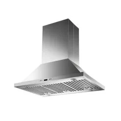 MAXair Hotte De Cuisine En Verre, 720 Pcm, Acier Inoxydable, 36''