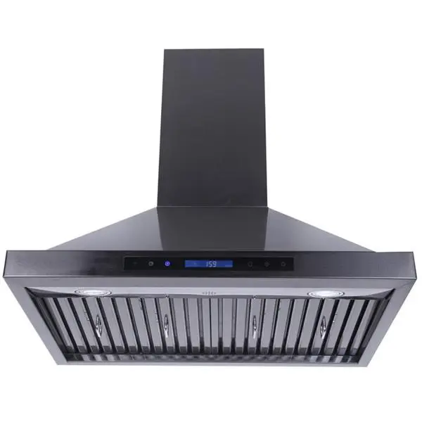 Turin Hotte Murale Pinosa Noir 36-po 3 Turin Hotte Murale Pinosa Noir 36-po