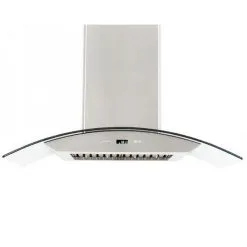 Turin Hotte Murale Express II En Acier Inoxydable 30-po