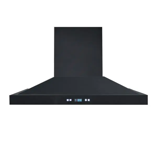 Turin Hotte à Ilôt Pro Collection Noir 30-po 3 Turin Hotte à Ilôt Pro Collection Noir 30-po