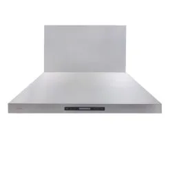 Turin Hotte à Ilôt Extrême En Acier Inoxydable 48-po