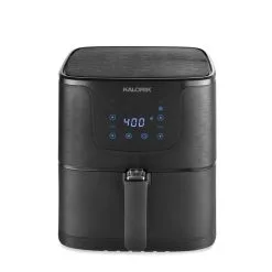 Friteuse Digitale à Air Chaud Kalorik, 3,3 L, Noir Mat