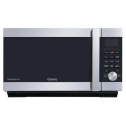 Galanz Four à Convection 3 En 1 SpeedWave, Micro-ondes Avec Cuisson Combinée, Acier Inoxydable, 1,6 Pi3, 1000 W