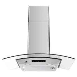 Hotte De Cuisine Murale Convertible De Streamline, 480 PCM, 35,4 Po X 21,2 Po, Acier Inoxydable