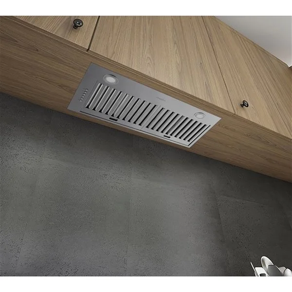 Hotte De Cuisine Encastrée En Acier Inoxydable De Ancona, 600 PCM, 28 Po 6 Hotte De Cuisine Encastrée En Acier Inoxydable De Ancona, 600 PCM, 28 Po – Image 4