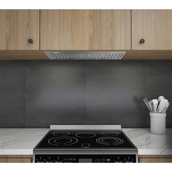 Hotte De Cuisine Encastrée En Acier Inoxydable De Ancona, 600 PCM, 28 Po 7 Hotte De Cuisine Encastrée En Acier Inoxydable De Ancona, 600 PCM, 28 Po – Image 5