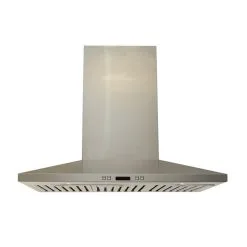 Lotus Hotte Cheminée Murale à 3 Vitesses Et Commandes à Effleurement, 900 CFM, 30 Po