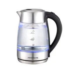 Bouilloire électrique EKET102 De Frigidaire, 1,7 L, 7 Tasses, Température Numérique, Inox