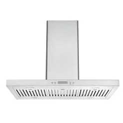 Hotte îlot Convertible Ancona IRB636, 36 Po, Inox