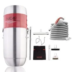 Ensemble D'aspirateur Central Avec Accessoires De Nadair