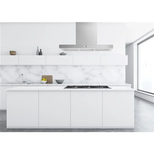 Hotte Pour Ilot De Cuisine Idaho D'AVG, 900 PCM, 36 Po, Acier Inoxydable 7 Hotte Pour Ilot De Cuisine Idaho D'AVG, 900 PCM, 36 Po, Acier Inoxydable – Image 5