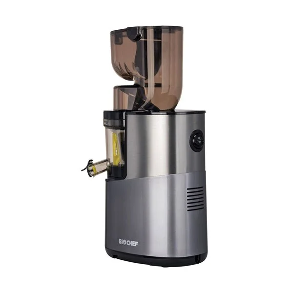 Extracteur De Jus Vertical Atlas Pro De BioChef, Pressage à Froid, 200 Oz, 300 Watts, Argent 4 Extracteur De Jus Vertical Atlas Pro De BioChef, Pressage à Froid, 200 Oz, 300 Watts, Argent – Image 2
