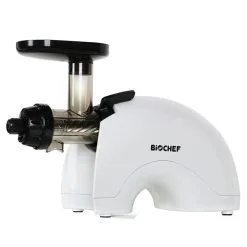 Centrifugeuse à Pressage à Froid Gemini Twin Gear De BioChef, 200 Oz, Blanc