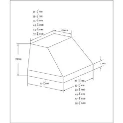 MAXair Hotte De Four Encastrable, 1000 Pcm, Acier Inoxydable, 30 Po 7 MAXair Hotte De Four Encastrable, 1000 Pcm, Acier Inoxydable, 30 Po -magasin d'appareils de cuisine 330781057 AlternateImage2 l