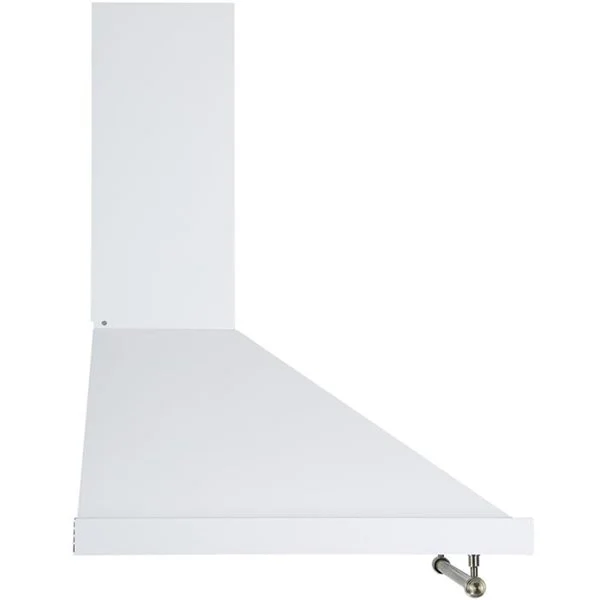 Hotte De Cuisinère Murale Convertible En Acier Galvanisé Blanc De 24 Po Par Ancona 6 Hotte De Cuisinère Murale Convertible En Acier Galvanisé Blanc De 24 Po Par Ancona – Image 4