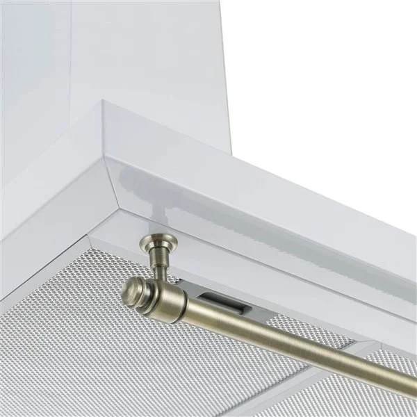 Hotte De Cuisinère Murale Convertible En Acier Galvanisé Blanc De 24 Po Par Ancona 7 Hotte De Cuisinère Murale Convertible En Acier Galvanisé Blanc De 24 Po Par Ancona – Image 5