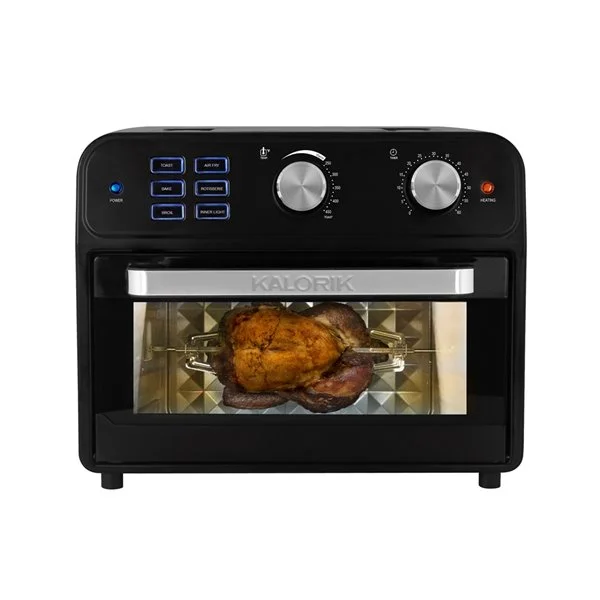 Friteuse à Air Chaud Numérique/grille-pain Four De Kalorik, 22 L, Noir 7 Friteuse à Air Chaud Numérique/grille-pain Four De Kalorik, 22 L, Noir – Image 5