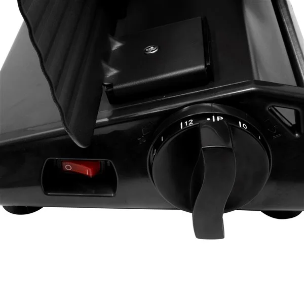 Trancheuse D'aliments Professionnelle De Kalorik, 180 W, Noir 7 Trancheuse D'aliments Professionnelle De Kalorik, 180 W, Noir – Image 5