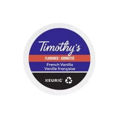 Keurig® Ensemble De 96 Capsules De Café K-Cup Par Keurig De Vanille Française De Timothy's