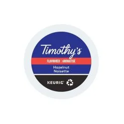 Keurig® Ensemble De 96 Capsules De Café K-Cup Par Keurig De Noisette De Timothy's